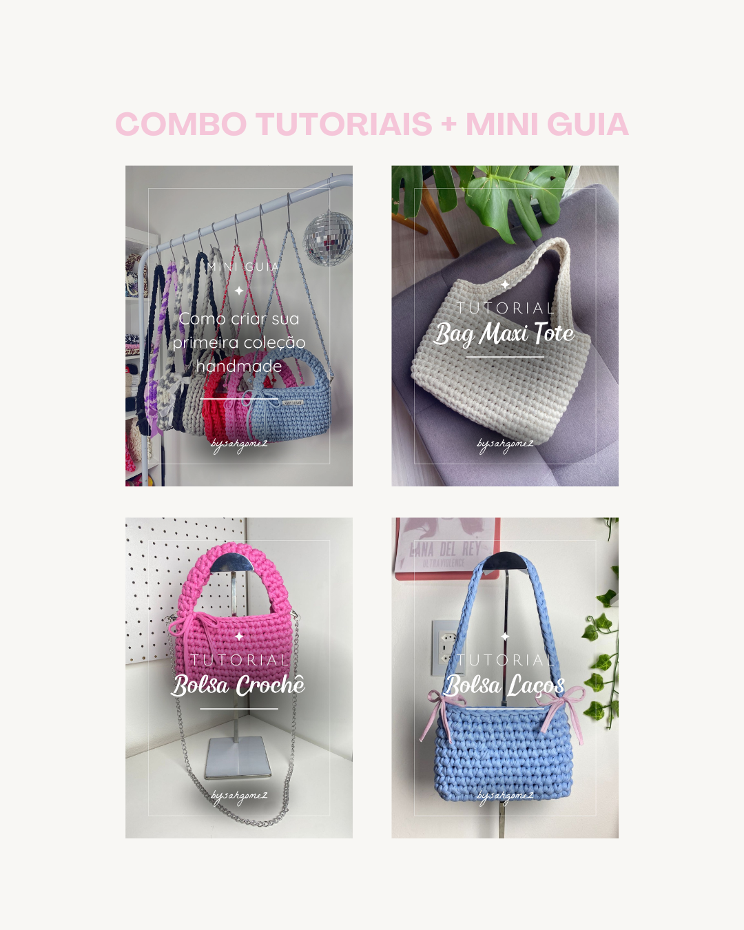 Combo Principiante: Tu Primera Colección de Crochet