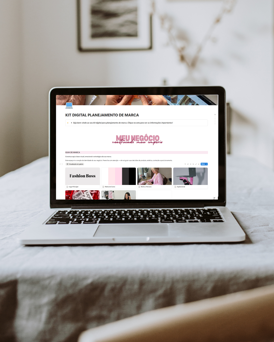 Kit completo - Planificación de marca (Notion)